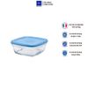  Hộp thực phẩm thủy tinh cường lực Pháp Duralex Freshbox Trắng trong 610ml D9021A [Chính Hãng] 
