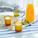  Bộ 6 ly D1011D Duralex -  Lys Vàng Amber 210ml Thủy tinh cường lực cao cấp Pháp [Chính Hãng] 