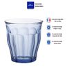  Bộ 6 ly D1026B Duralex - Picardie Xanh Marine 200ml Thủy tinh cường lực cao cấp Pháp [Chính Hãng] 
