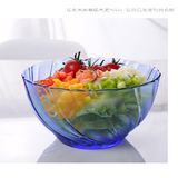  Tô D2003B Duralex - Beau Rivage Xanh Marine 22.5cm Thủy tinh cường lực cao cấp Pháp [Chính Hãng] 