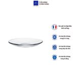  Bộ 6 Dĩa D4007A Duralex - Gigogne Trong Clear 13.5cm Thủy tinh cường lực cao cấp Pháp [Chính Hãng] 