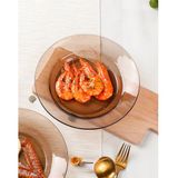  Bộ 2 dĩa D3011C Duralex - lys Nâu Khói Sepia 23 cm  Thủy tinh cường lực cao cấp Pháp [Chính Hãng] 