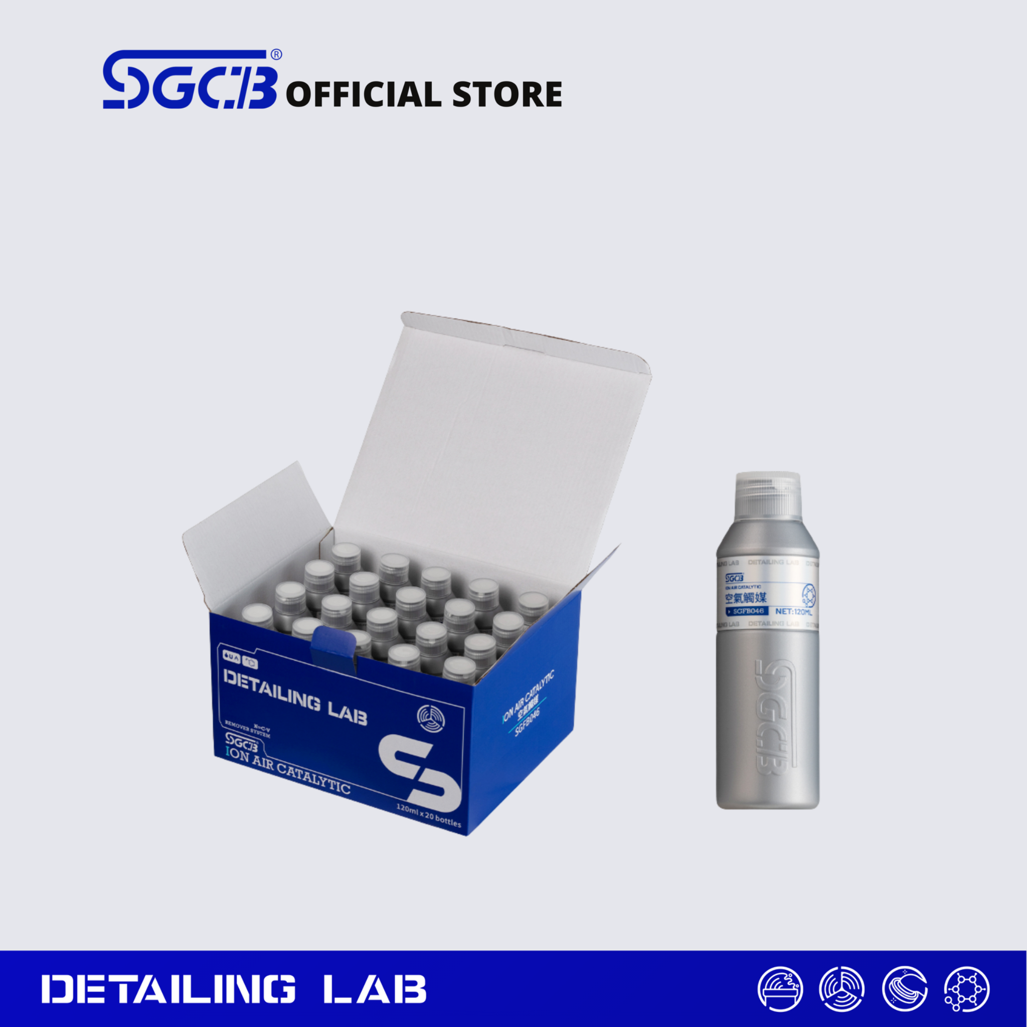  CHAI DUNG DỊCH ION DIỆT KHUẨN (20 CHAI/THÙNG) - SGFB046 