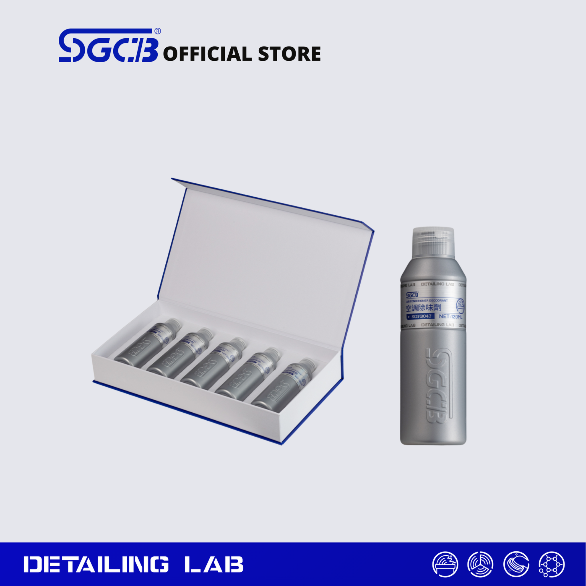  Bộ Dung Dịch Vệ Sinh Dàn Lạnh Điều Hòa Ô Tô SGCB SGFB047 