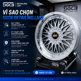  Dịch Vụ Detailing Mâm Xe Chuyên Sâu Tại SGCB Detailing Lab 
