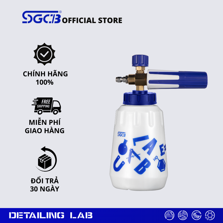  Bình Phun Bọt Tuyết Cannon Foam Rửa Xe SGCB SGGD135 