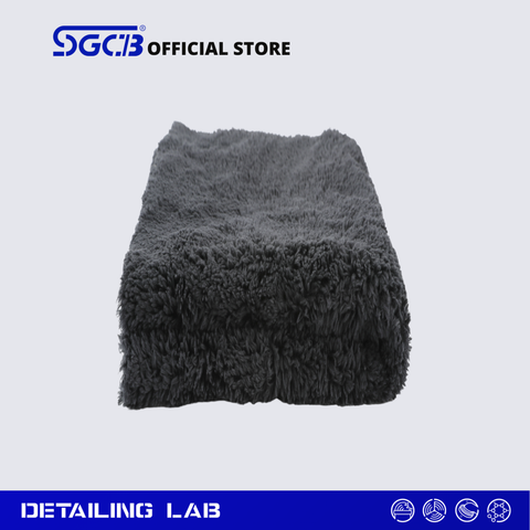 KHĂN MICROFIBER 40 X 40 CM MÀU ĐEN - SGGD204