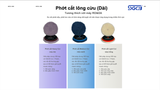  Phớt Lông Cừu Dài 3 Inch Màu Tím Đánh Bóng SGCB SGGA165 