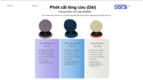  PHỚT LÔNG CỪU DÀI 3'' - TÍM-SGGA165 