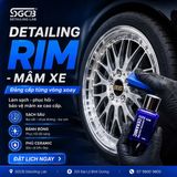  Dịch Vụ Detailing Mâm Xe Chuyên Sâu Tại SGCB Detailing Lab 