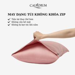 Vỏ gối nằm trơn | Cotton Satin Hàn Quốc | 50cmx70cm | Nâu Gỗ | Mềm mại