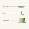  Phin Gốm Sơn Điền Xanh Ngọc 