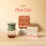  Hộp Phin Gốm Xanh Ngọc 
