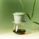  Hộp Phin Gốm Xanh Ngọc 