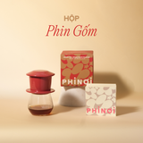  Hộp Phin Gốm Đỏ 