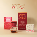  Hộp Phin Gốm Đỏ 