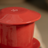  Hộp Phin Gốm Đỏ 