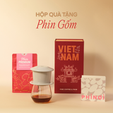  Hộp Phin Gốm Ngà 