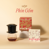  Hộp Phin Gốm Đen 
