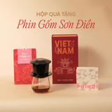  Hộp Quà Tặng Phin Gốm Sơn Điền 