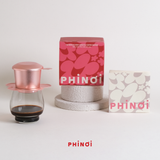  Phin Nhôm Hoa Vàng Hồng 