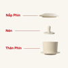  Phin Gốm Sơn Điền Ngà 