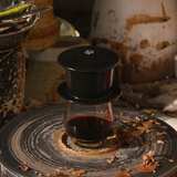  Hộp Phin Gốm Đen 