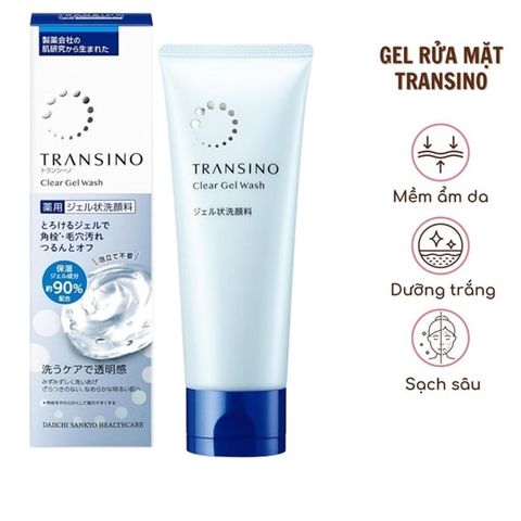 TRANSINO_Gel Rửa Mặt Clear Gel Wash 110G
