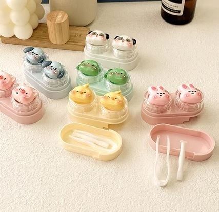 MUNEYES_Khay Charm Đựng Lens Thú Mặt Nọng
