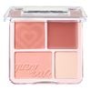 JUDYDOLL_Bảng Phấn Má Hồng Blush & Highlight Palette 4 Ô