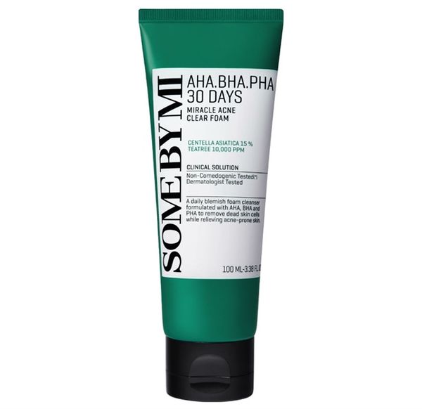 SOME BY MI_Sữa rửa mặt Aha Bha Pha 30 Days Miracle Acne Clear Foam 100Ml (006781)