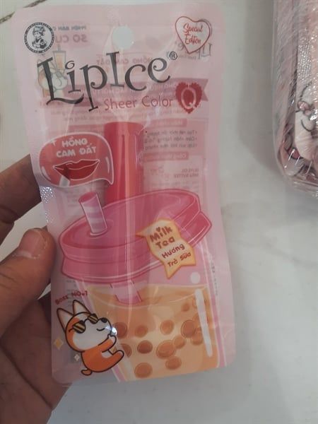 LIPICE_Son Dưỡng Sheer Color #Q Milk Tea Hồng Cam Đất 2.4g