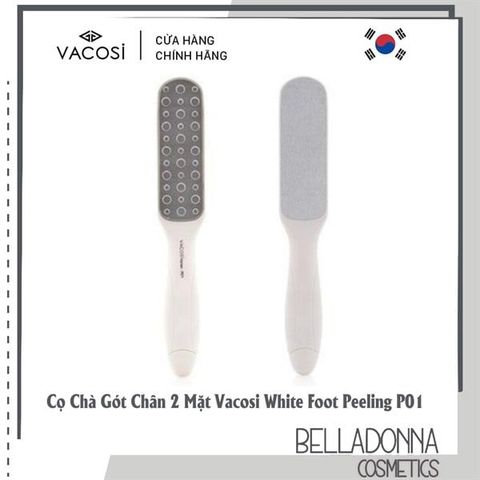 VACOSI_Chà Gót Chân 2 Mặt P01 Vacosi Foot Peeling