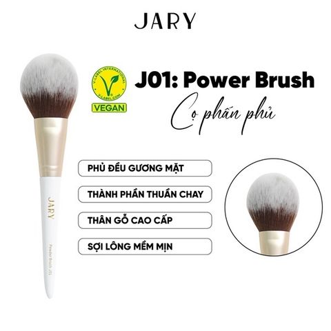 JARY_Cọ Phủ Phấn Đầu Tròn- J01