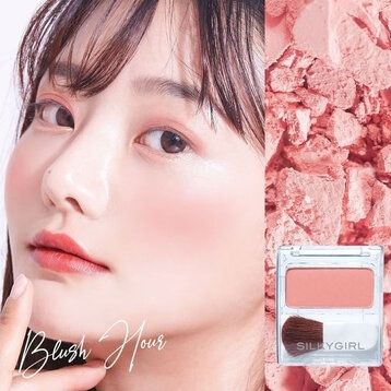 SILKYGIRL_Mẫu Thử Phấn Má Hồng Blush Hour #02 Rosy Pink 3g