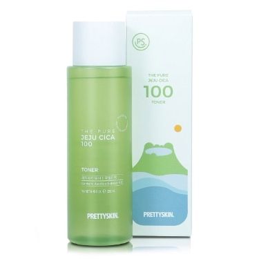 PRETTYSKIN_Nước Hoa Hồng The Pure Jeju Cica 100 Toner 250ml