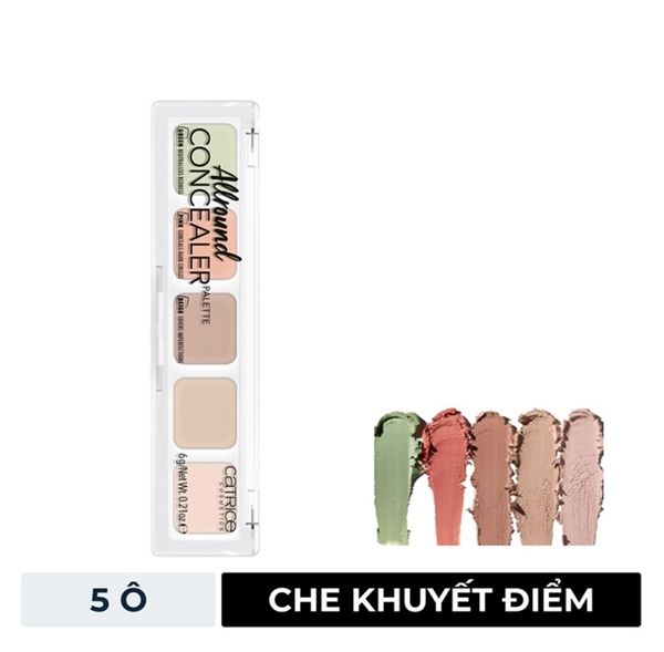 CATRICE_Bảng Che Khuyết Điểm 5 Ô Đa Năng Allround Concealer 6G
