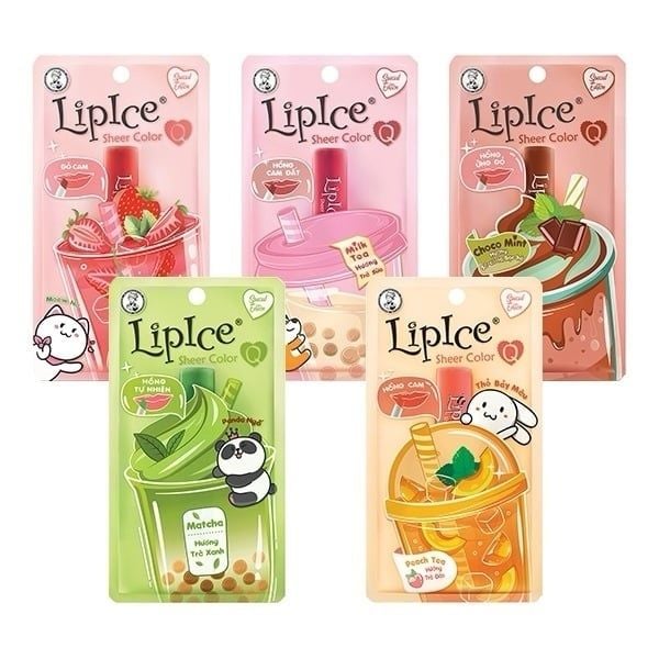 LIPICE_Son Dưỡng Sheer Color #Q Milk Tea Hồng Cam Đất 2.4g