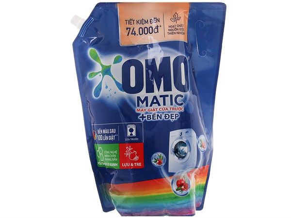 OMO_Nước Giặt Khử Mùi Thư Thái Cửa Trước 3.6kg