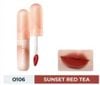 COLORKEY_Son Kem Bùn Lip Mud Matte O106 Sunset Red Tea 2g