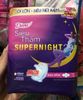 DIANA_Băng Vệ Sinh Đêm Super Night Có Cánh 29cm (Gói 12 Miếng)