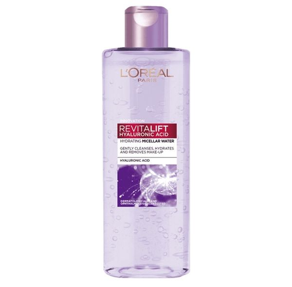 L'ORÉAL_Nước Tẩy Trang Nắp Tím Căng Mịn Da Revitalift Hyaluronic Acid Hydrating Micellar Water 400ml