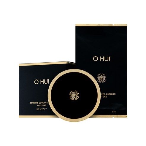 OHUI_Phấn Nước Ultimate Cover Cushion Satin Finish SPF50+/PA+++ 01 Milk Beige 15Gx2