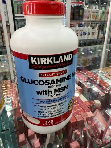 KIRKLAND_Viên Uống Bổ Khớp Extra Strength Glucosamine HCL 375v