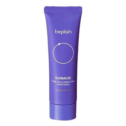 BEPLAIN_Kem Chống Nắng Sunmuse Tone Up & Correcting Sunscreen 50ml (Tím Đậm)