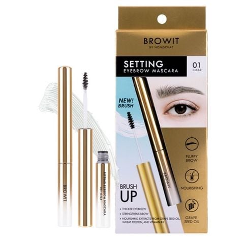 BROWIT_Mascara Setting Eyebrow #01 Clear