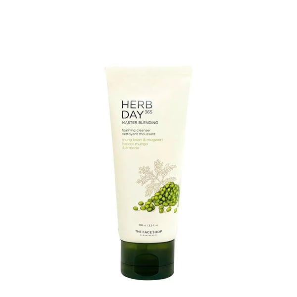 TFS_Sữa Rửa Mặt Herb Day 365 Master Blending Đậu Xanh Và Ngải Cứu 170ml
