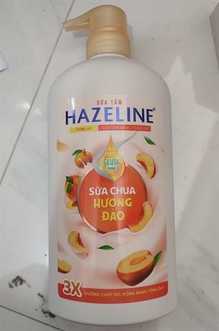 U_HAZELINE_Sữa Tắm Sữa Chua Hương Đào 670G