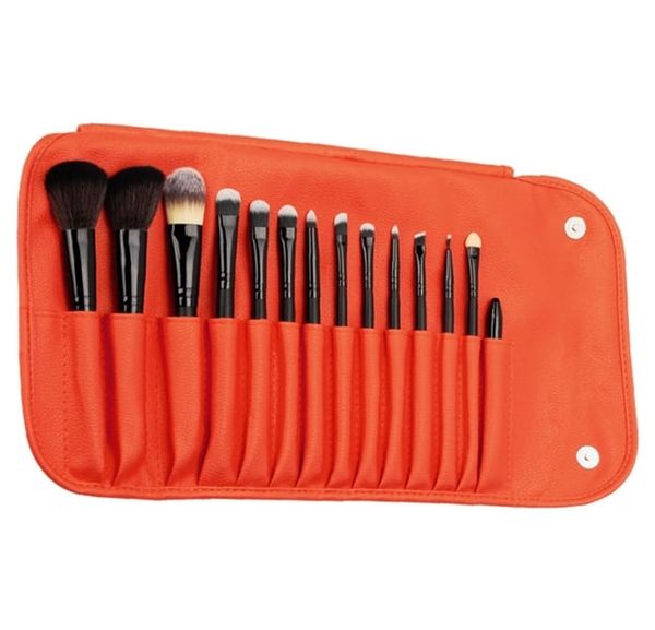 VACOSI_Bộ Cọ Cá Nhân 14 Cây Và Bóp Da Cam Mars Mission Brush Set BC36