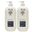 VOUDIOTY_Bộ Gội Xả Biotin & Collagen X9 Màu Trắng Kích Thích Mọc Tóc 500mlx2